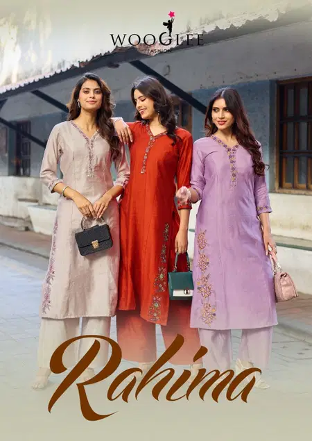 Rahima By Wooglee Viscose Wholesale Kurti With Bottom Suppliers In Mumbai

